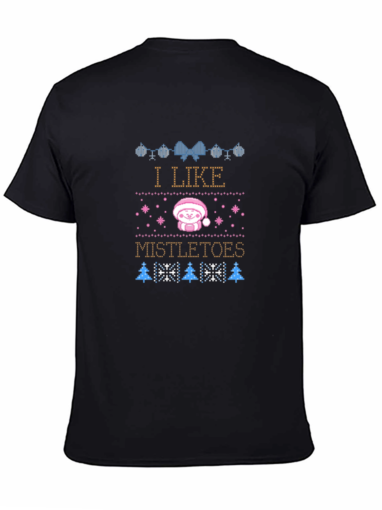 I Like Mistletoes Christmas Graphic T-Shirt