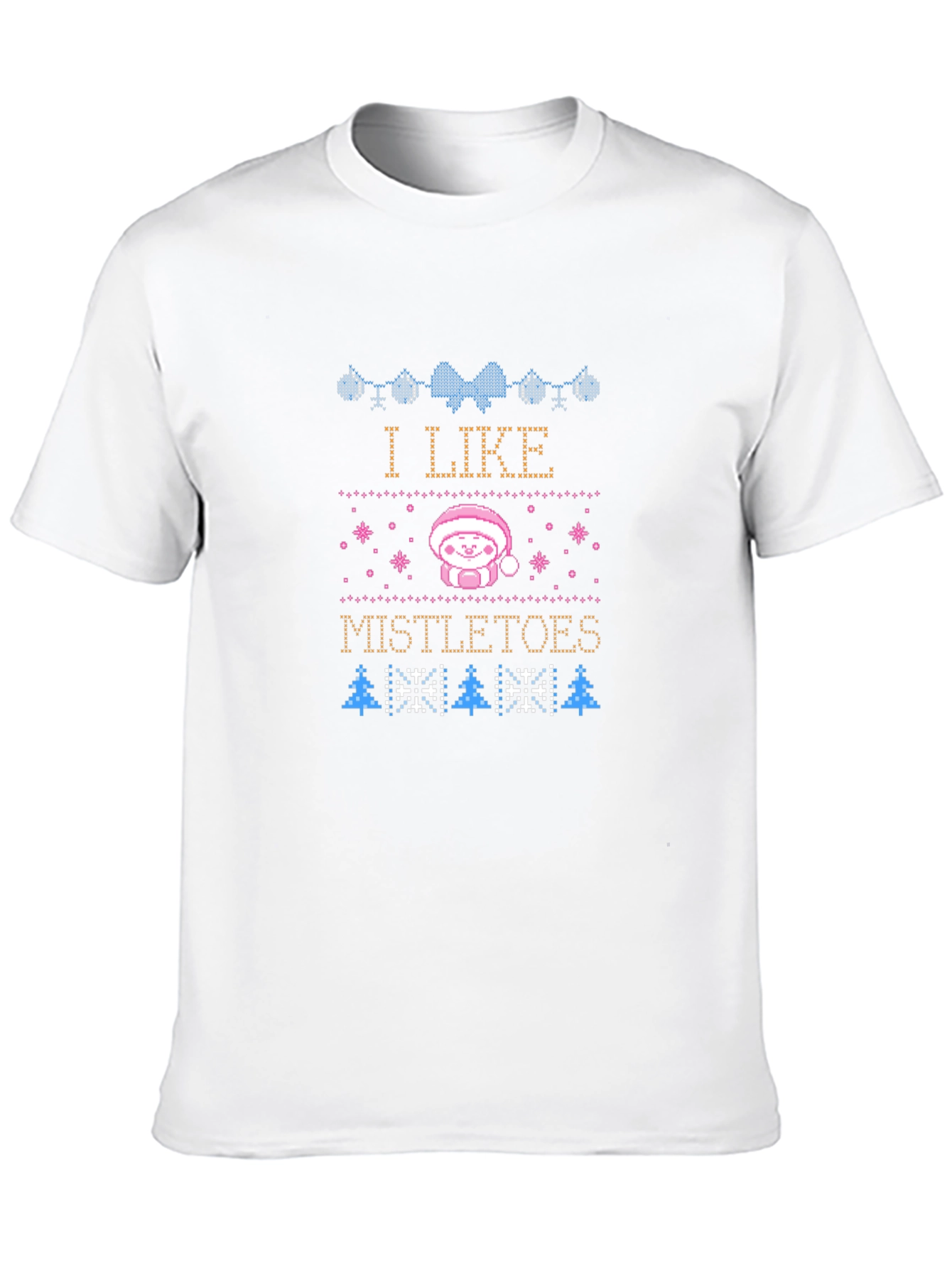 I Like Mistletoes Christmas Graphic T-Shirt