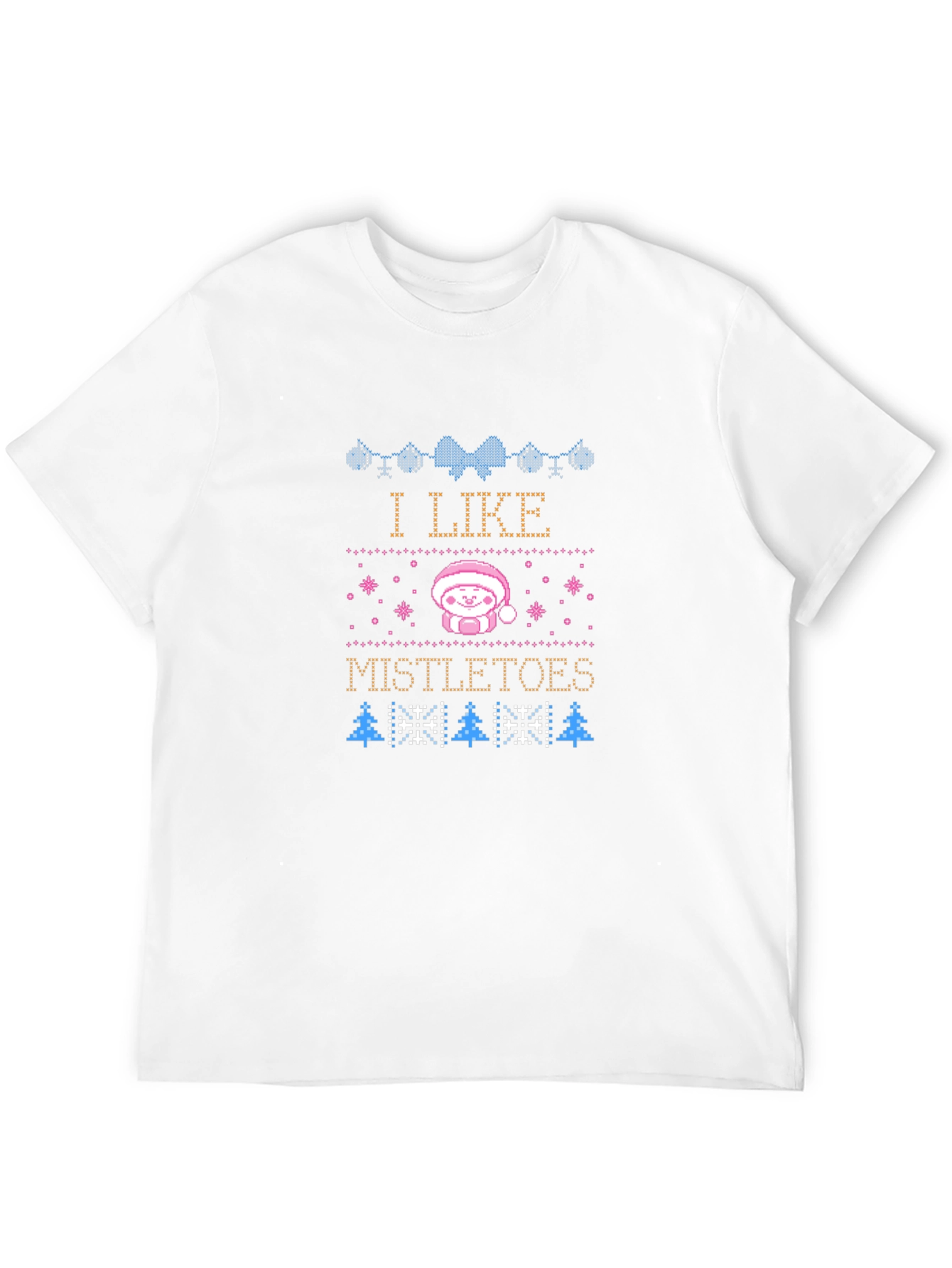 I Like Mistletoes Christmas Graphic T-Shirt