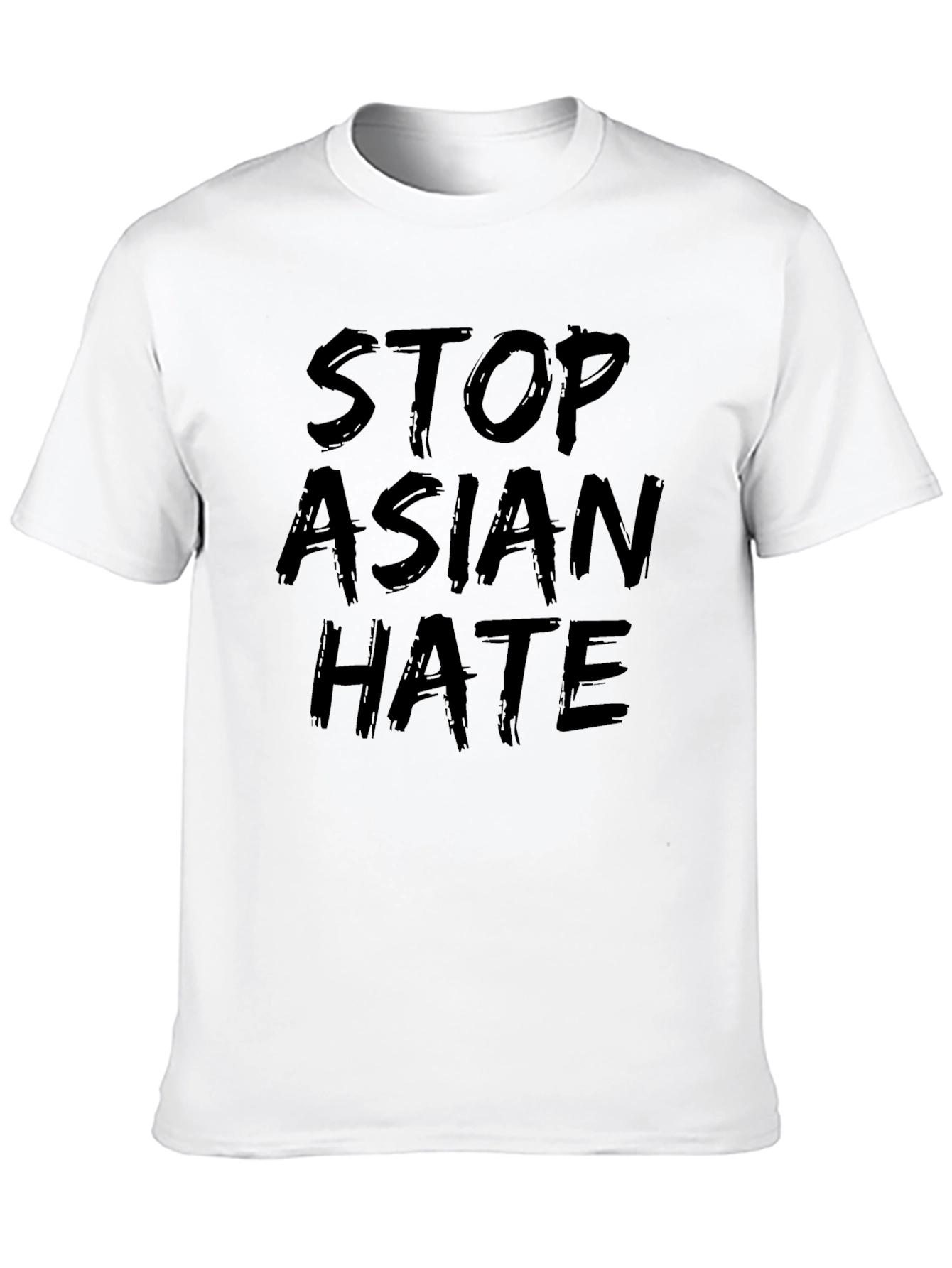 Stop Asian Hate Graphic Tee - Black
