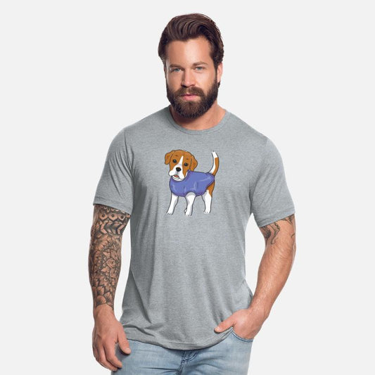 Dog- Standing Dog Wearing Shirt