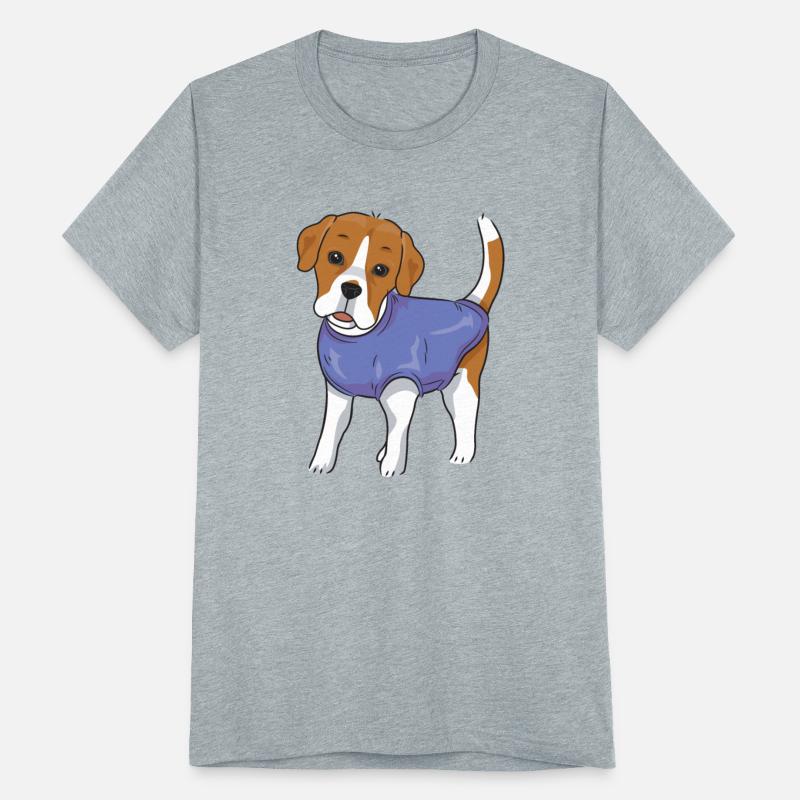 Dog- Standing Dog Wearing Shirt
