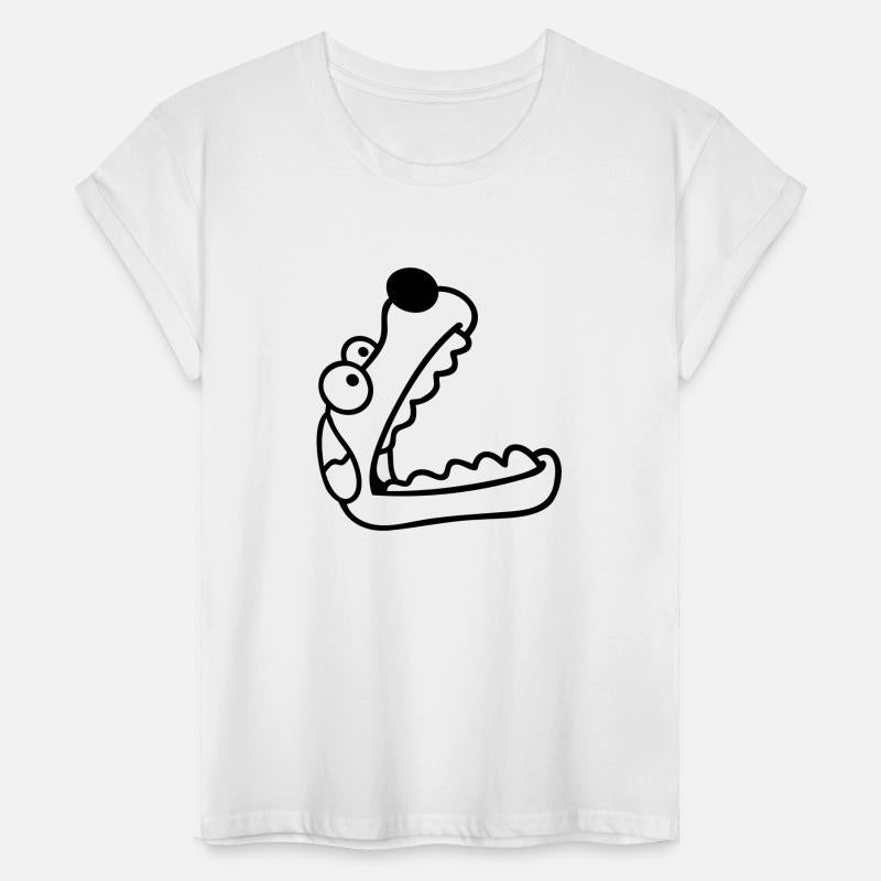 Dog Big Mouth Snout Hunger Looks Up Greedy Eating