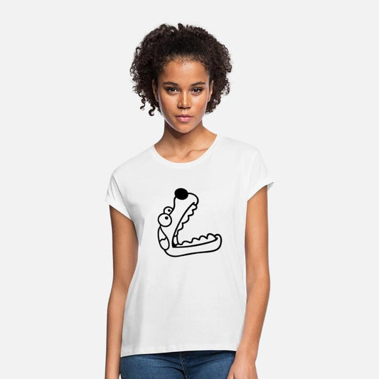 Dog Big Mouth Snout Hunger Looks Up Greedy Eating