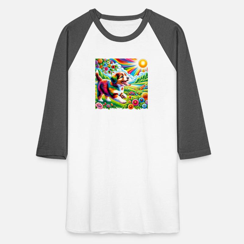 Doggy Heaven - Rainbow Puppy in Nature