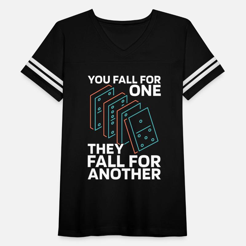 Dominoes You Fall For One They Fall For Game Tile