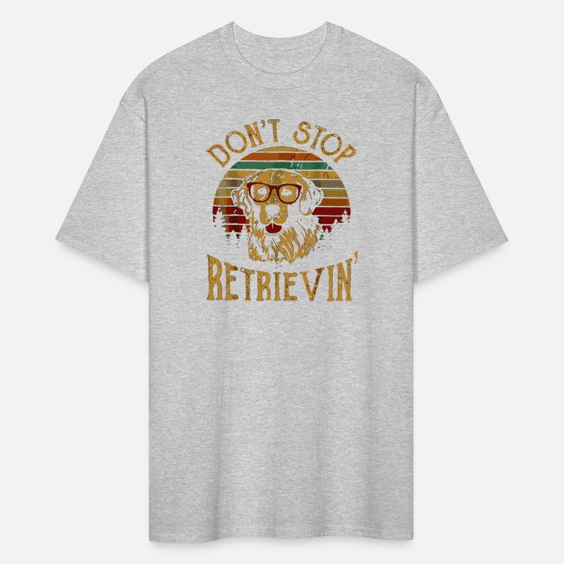 Don'T Stop Retrieving Golden Retriever Dogs Farmer