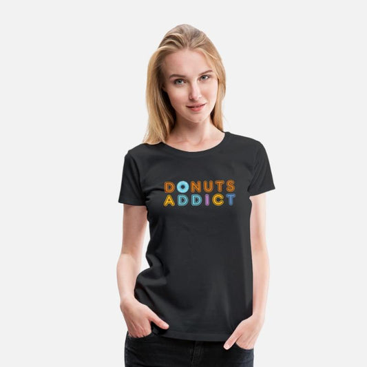 Donuts addict blue stars