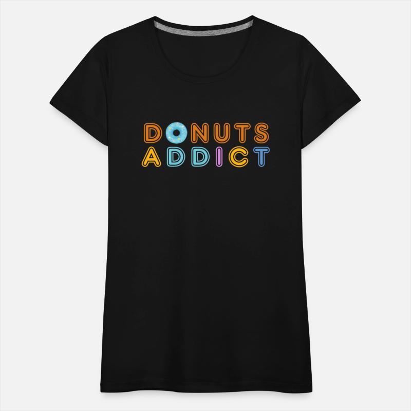 Donuts addict blue stars