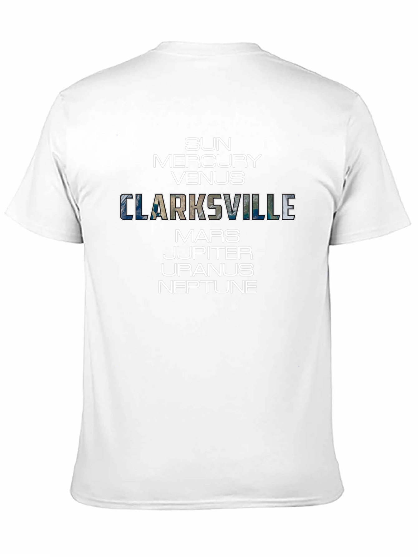 Clarksville Solar System T-Shirt