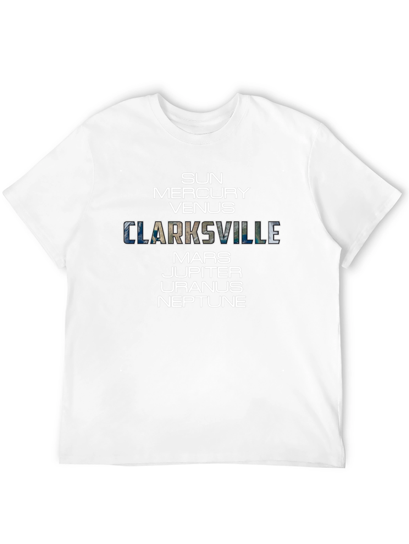 Clarksville Solar System T-Shirt