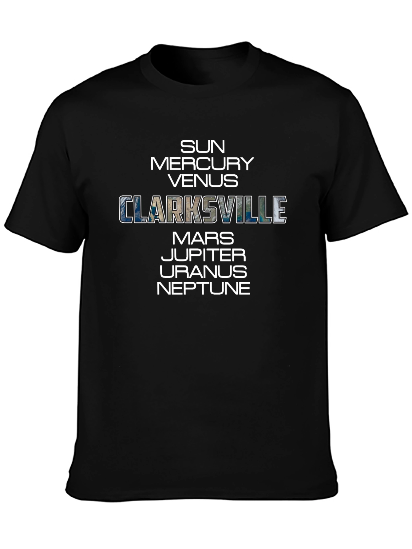 Clarksville Solar System T-Shirt