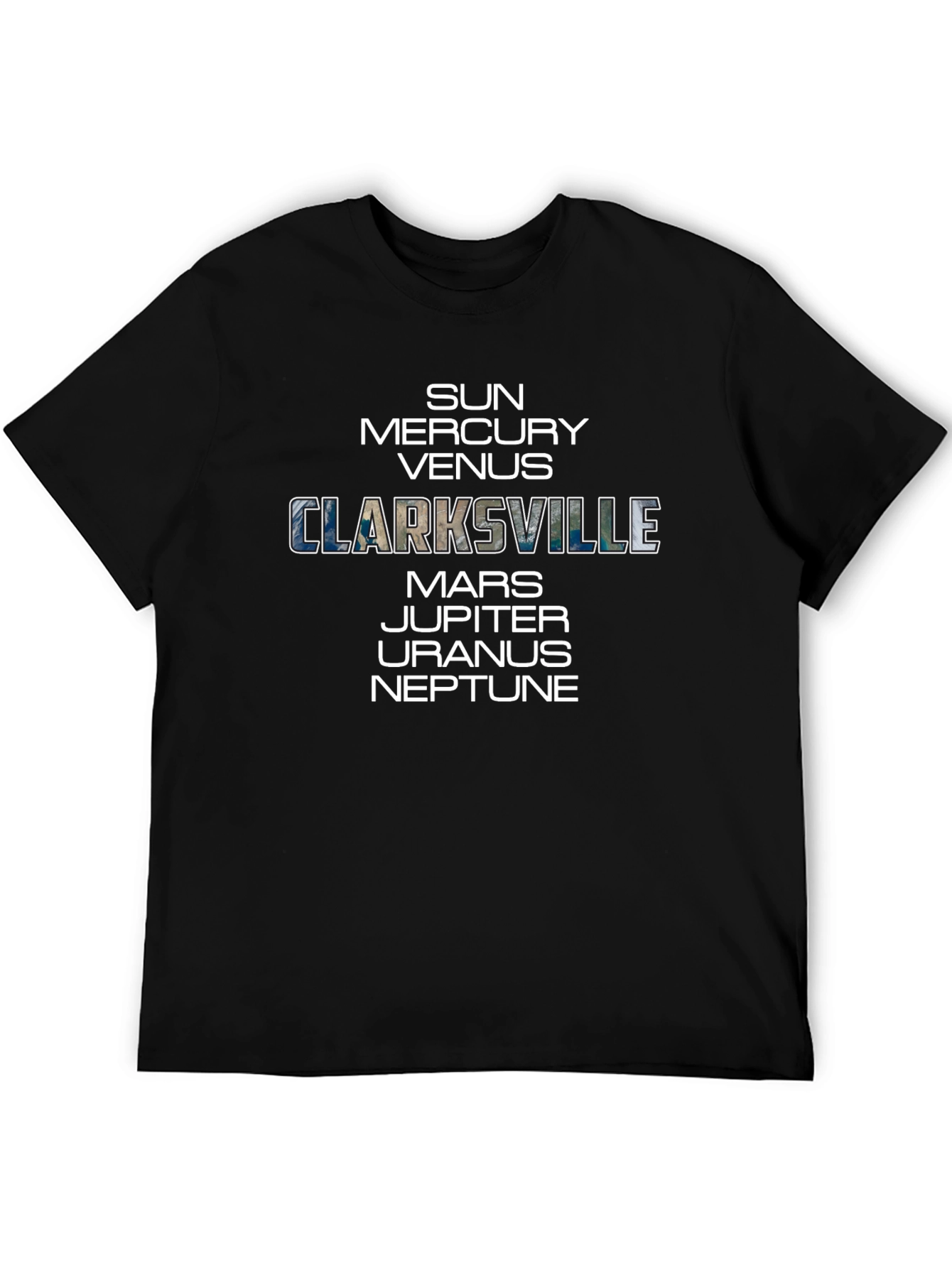 Clarksville Solar System T-Shirt