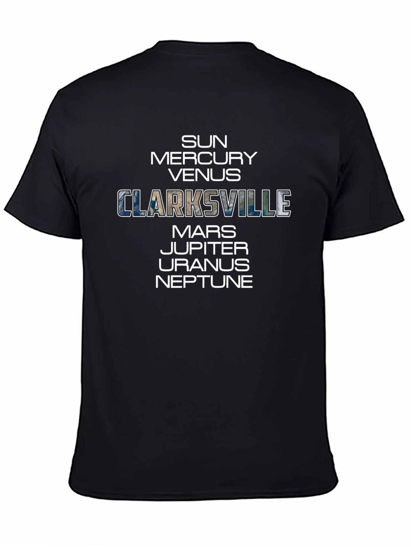 Clarksville Solar System T-Shirt