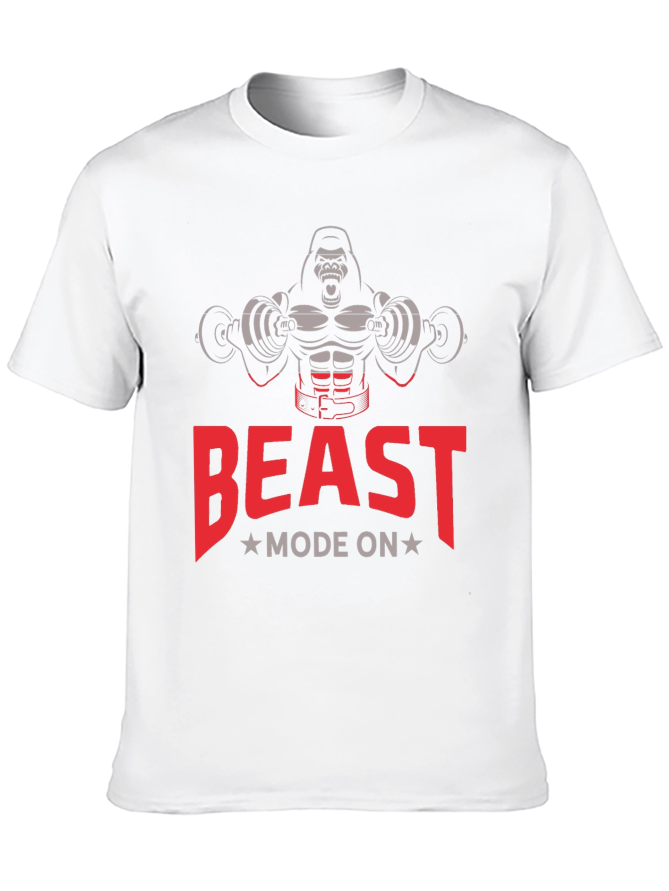 Beast Mode On Gorilla Gym T-Shirt