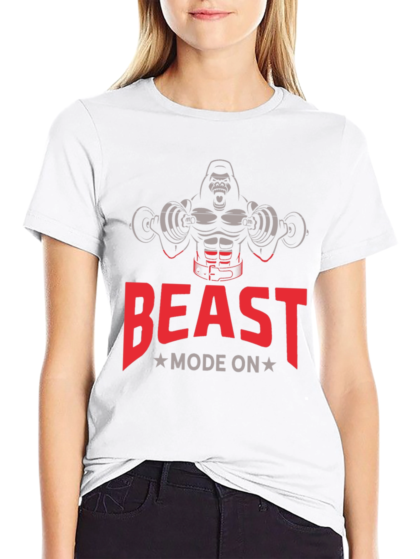 Beast Mode On Gorilla Gym T-Shirt