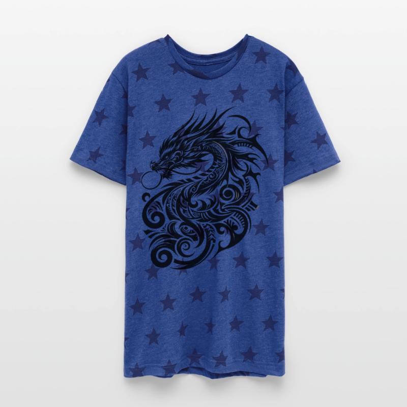 Dragon Tribal Tattoo Artistic Design