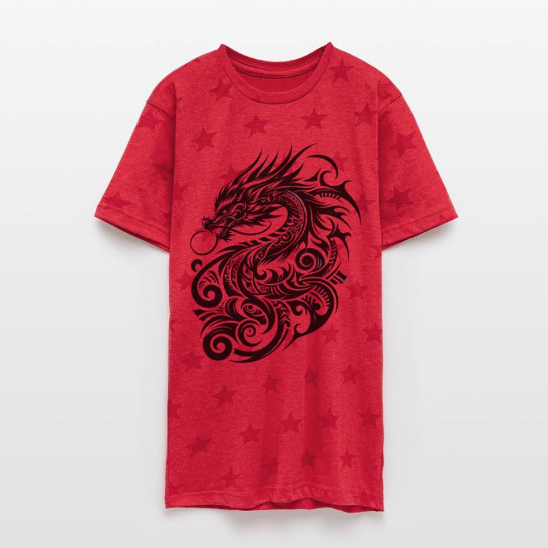 Dragon Tribal Tattoo Artistic Design