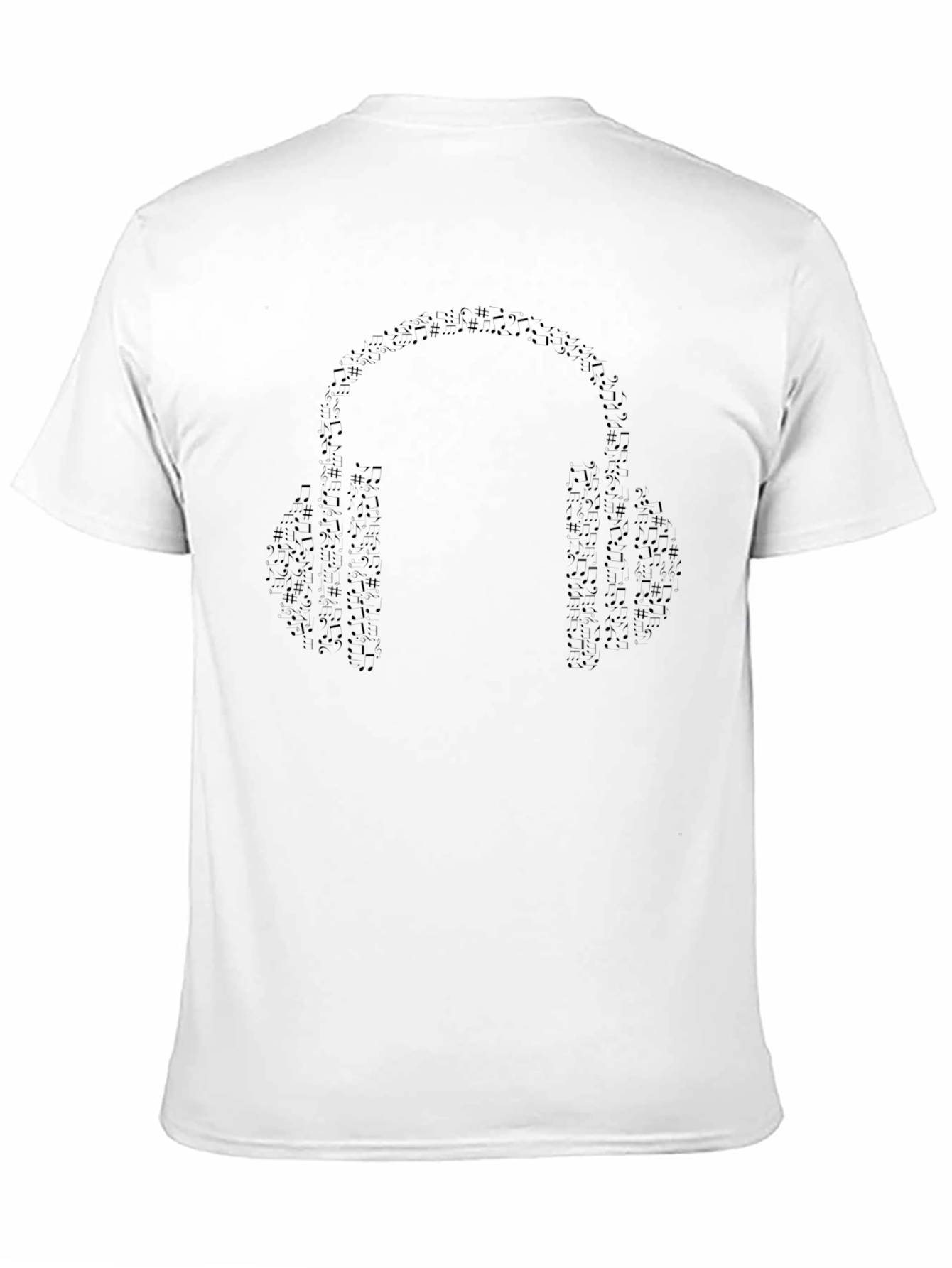 Musical Headphones Graphic T-Shirt