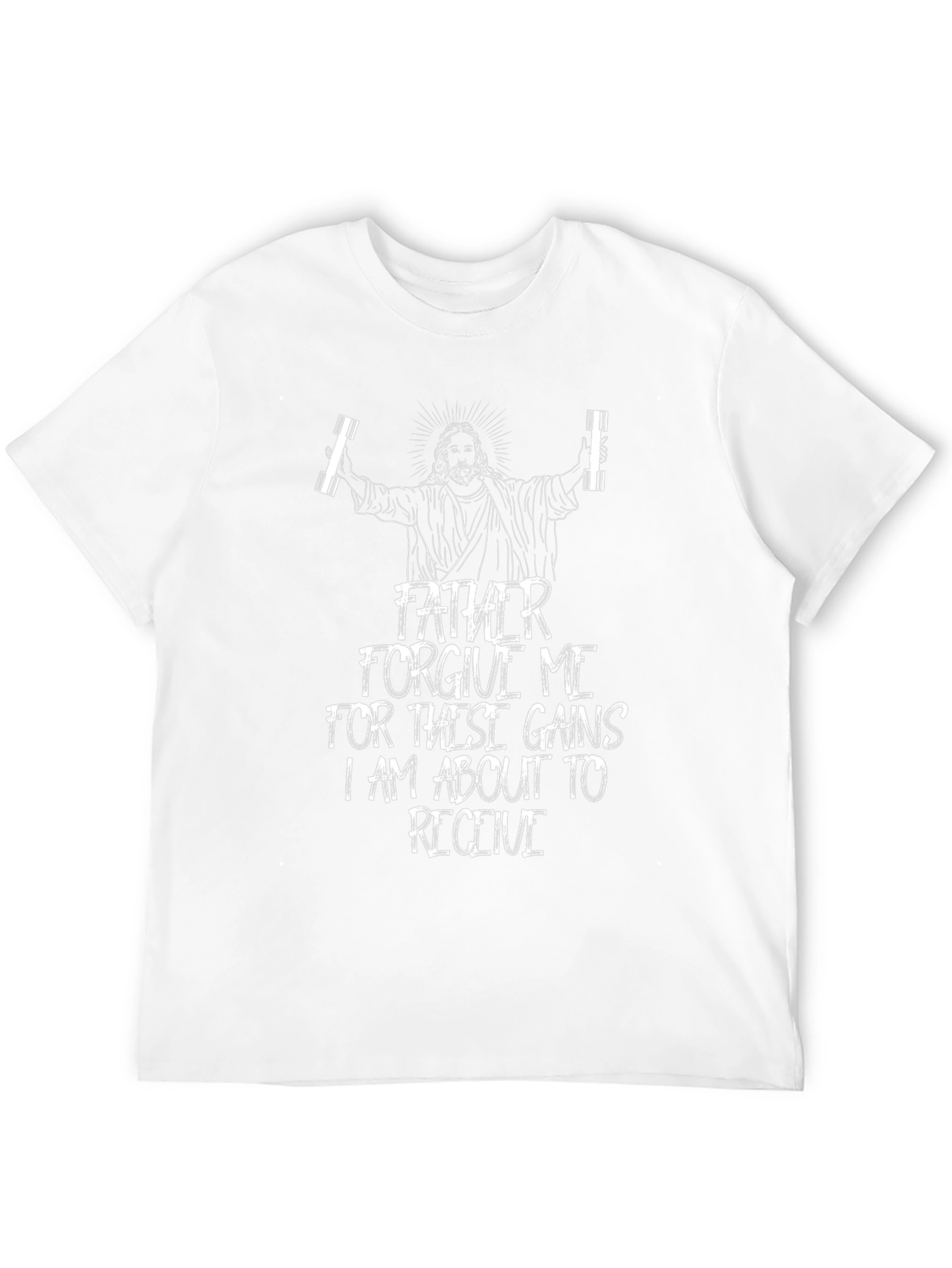 Father Forgive Me Gains Graphic T-Shirt