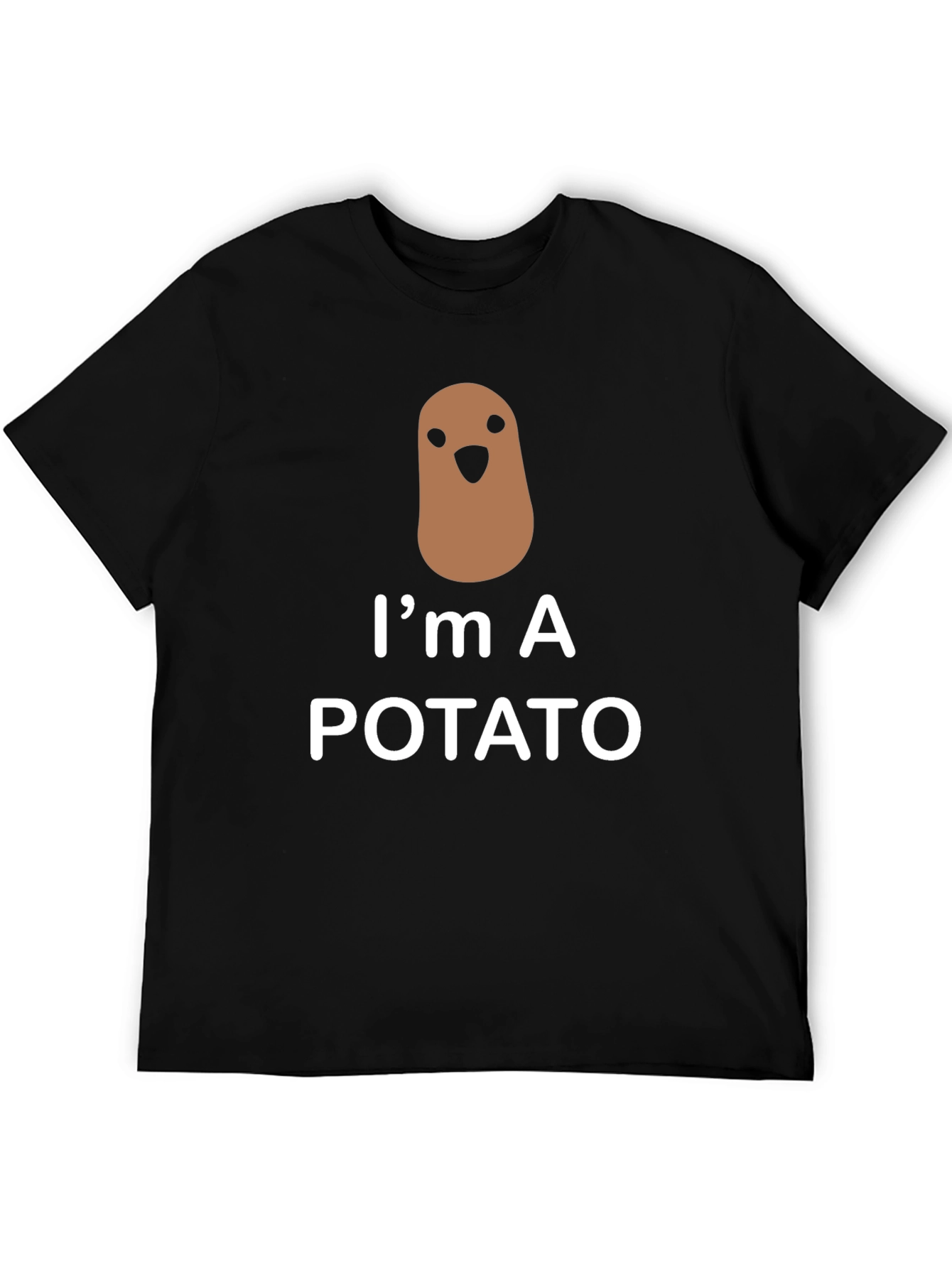 Funny Im a Potato Graphic T-Shirt