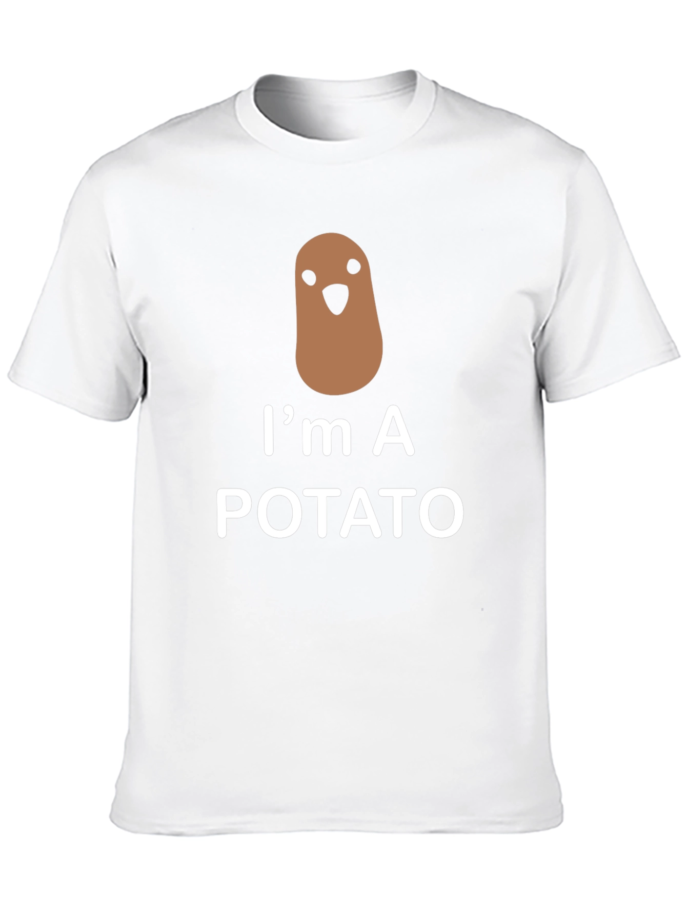 Funny Im a Potato Graphic T-Shirt