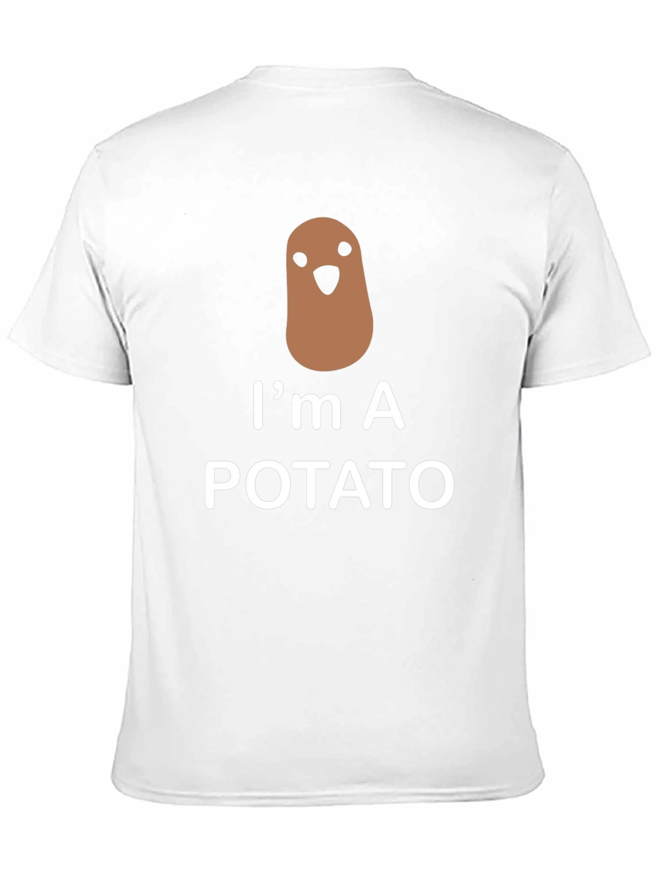 Funny Im a Potato Graphic T-Shirt