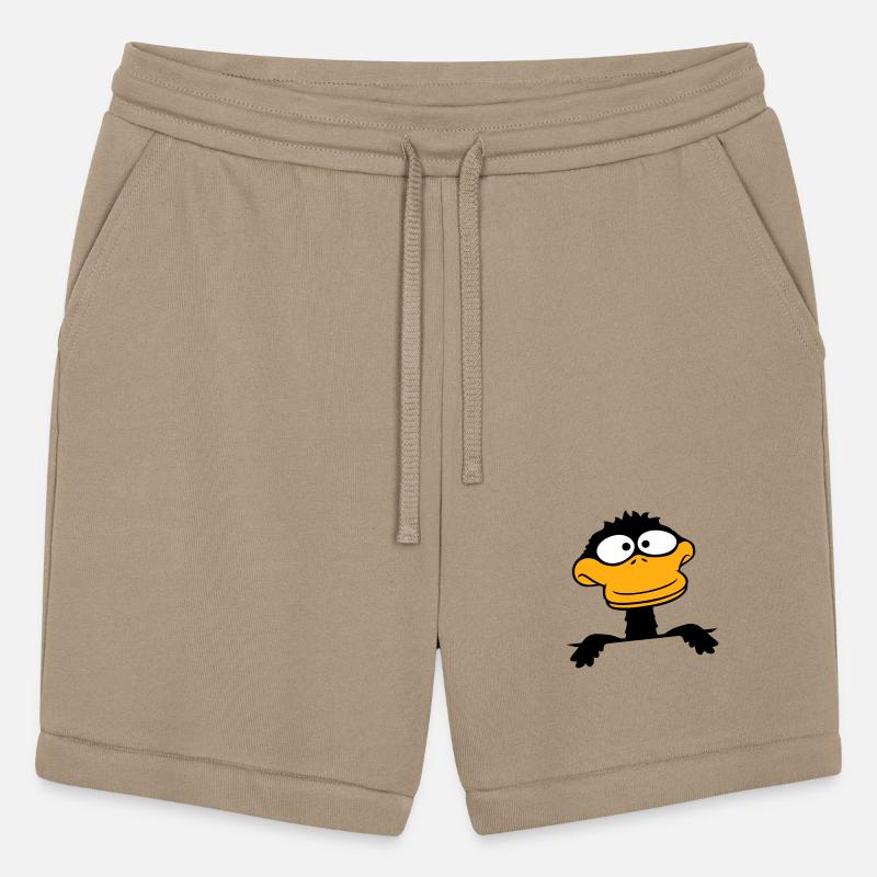 Duck looks funny silly scared confused cool comic