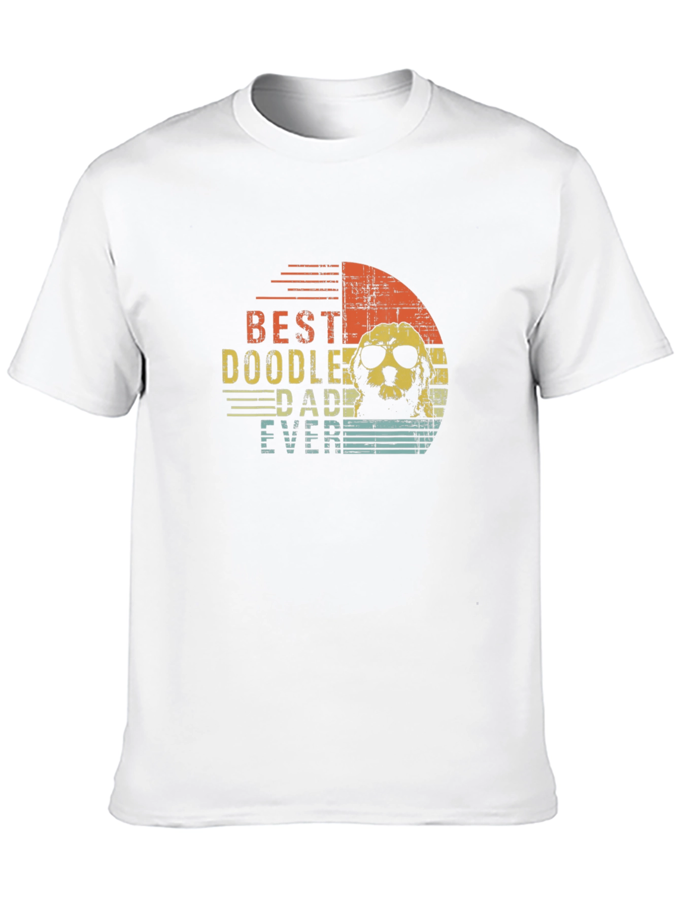 Best Doodle Dad Ever T-Shirt - Novelty Graphic Tee