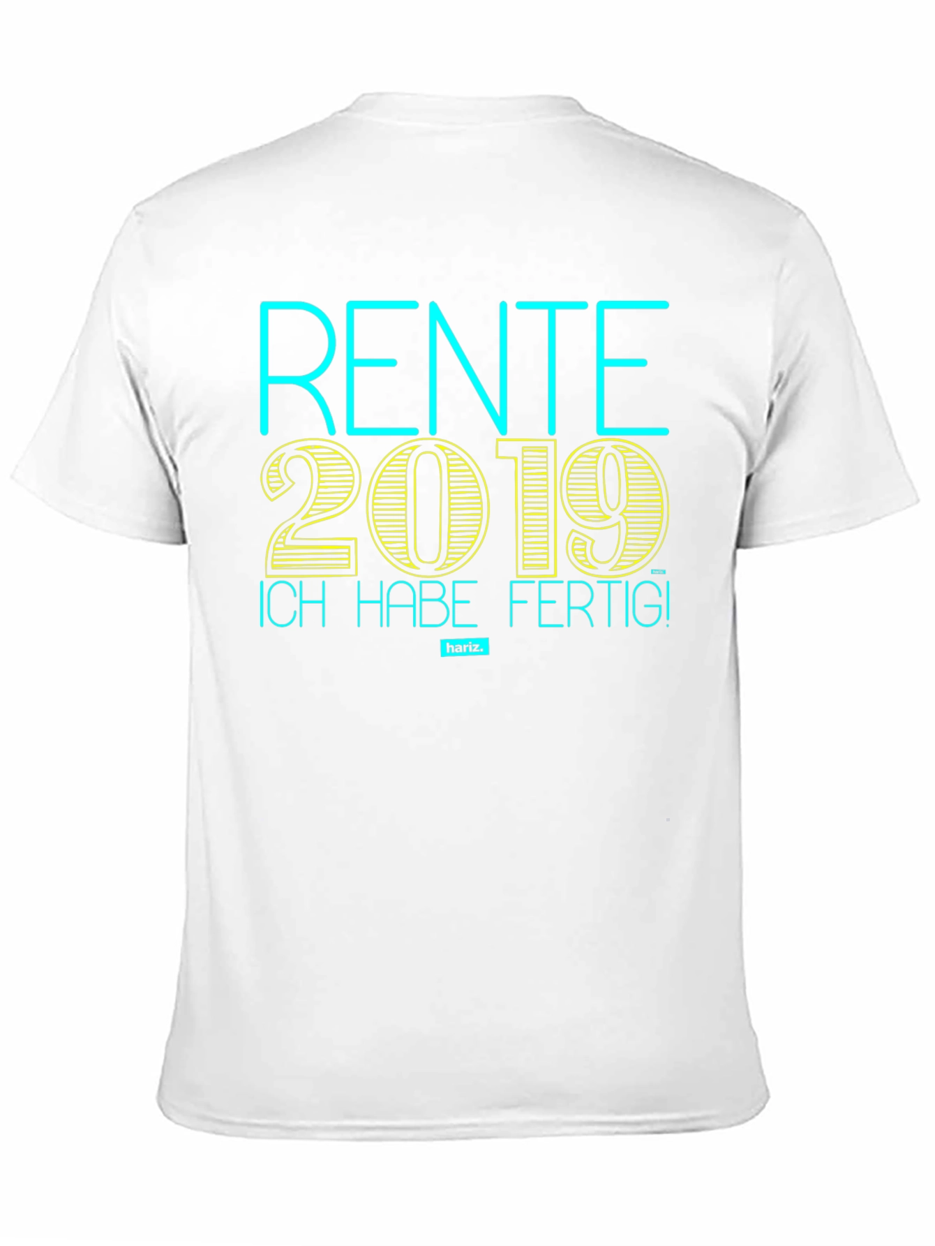 Rente 2019 T-Shirt - Retirement Humor Tee