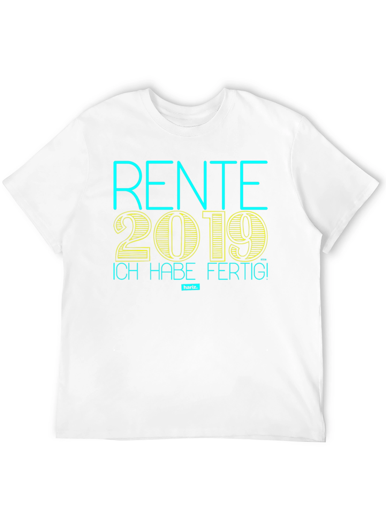 Rente 2019 T-Shirt - Retirement Humor Tee