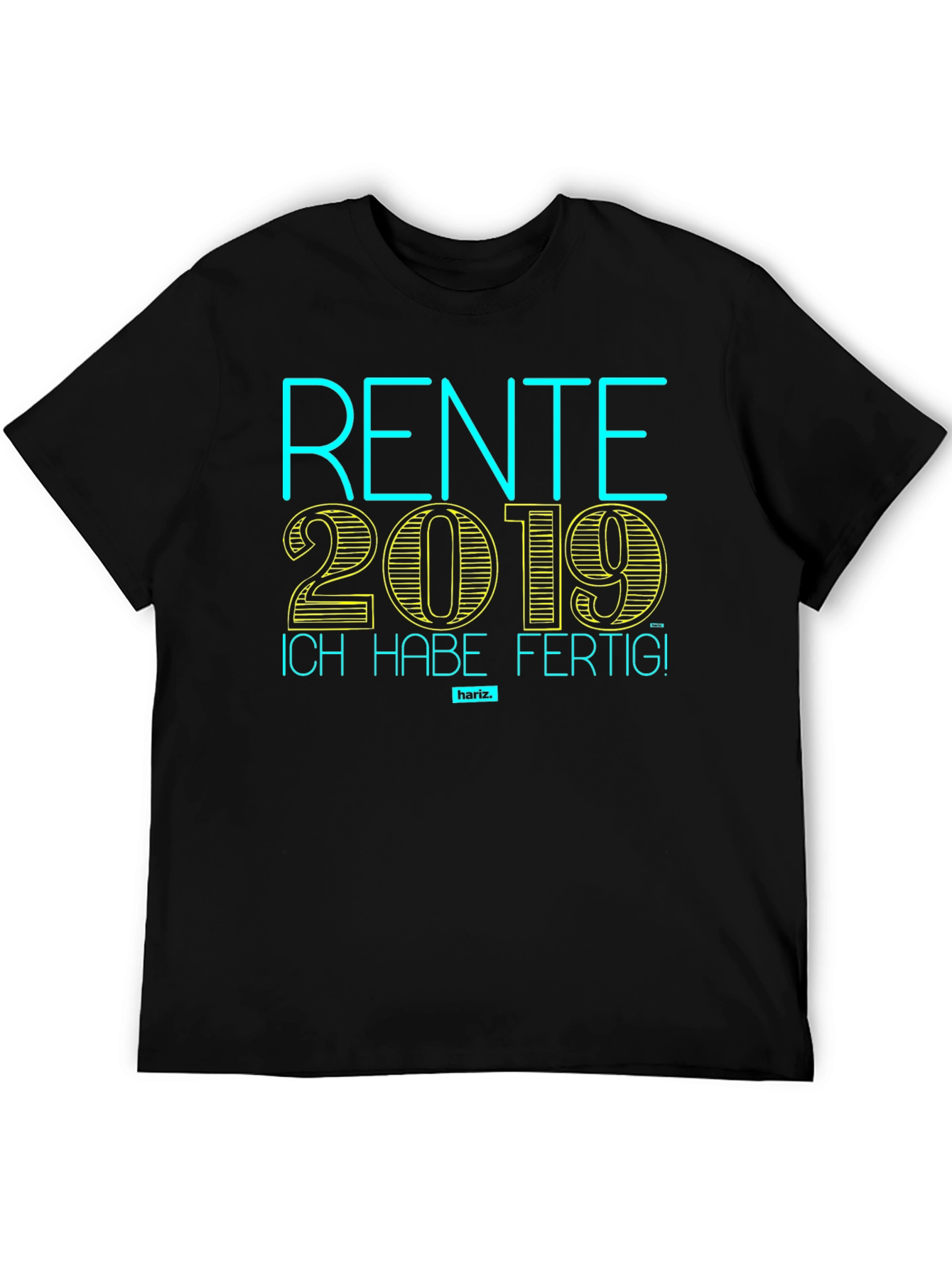 Rente 2019 T-Shirt - Retirement Humor Tee