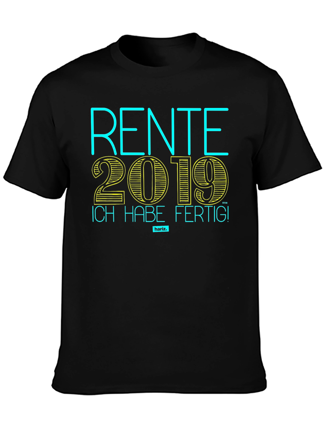 Rente 2019 T-Shirt - Retirement Humor Tee