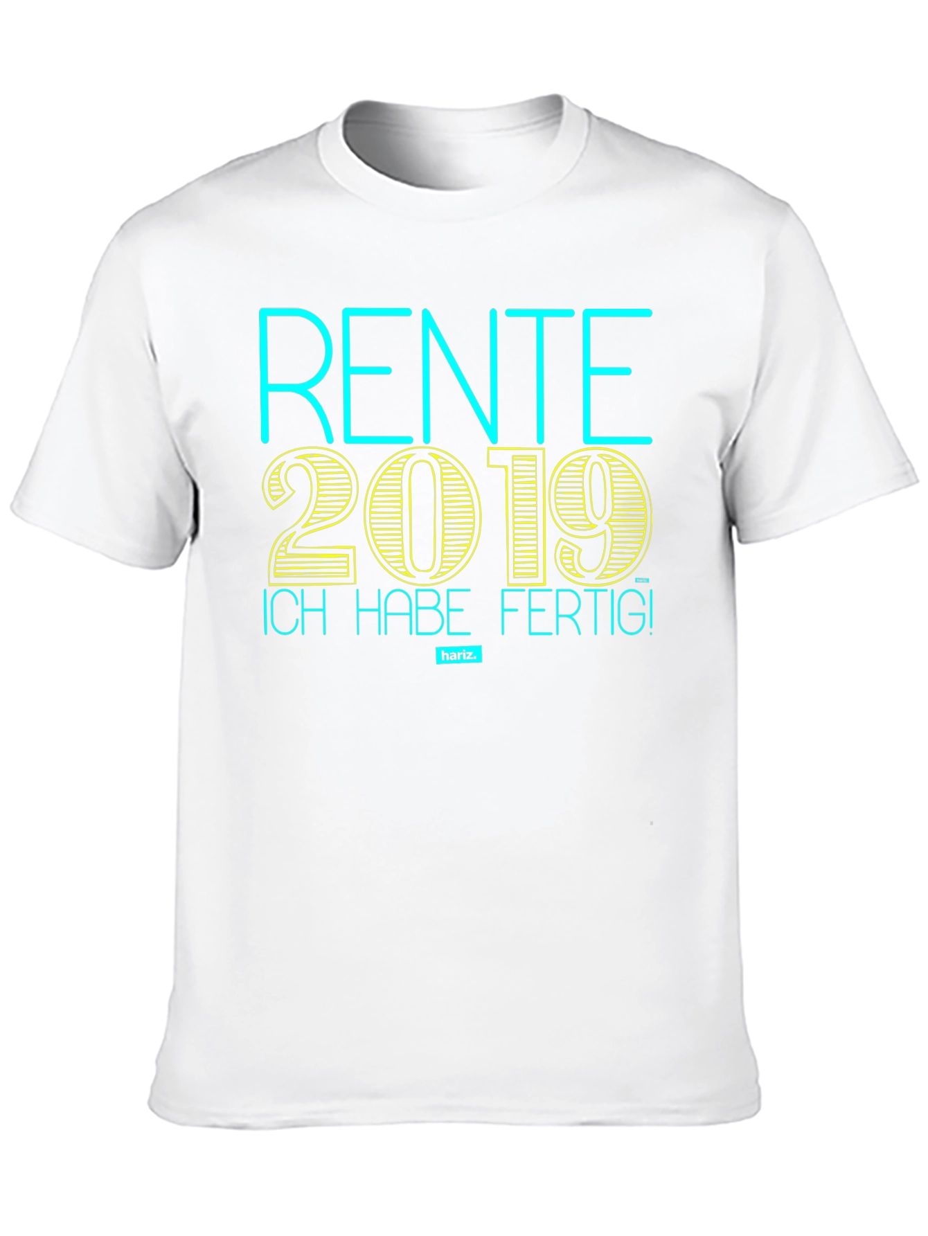 Rente 2019 T-Shirt - Retirement Humor Tee