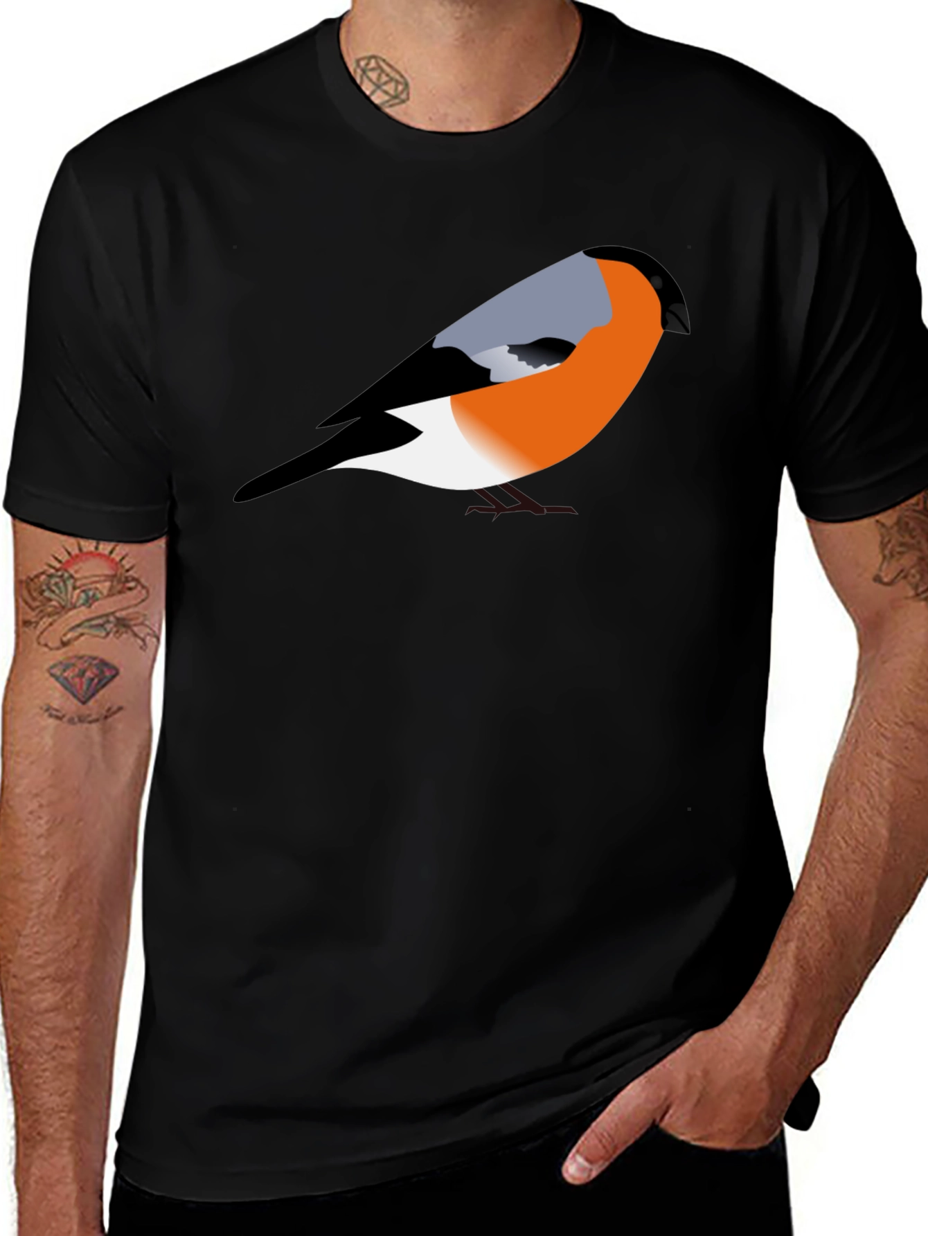Bird Graphic Tee - Unisex Casual T-Shirt