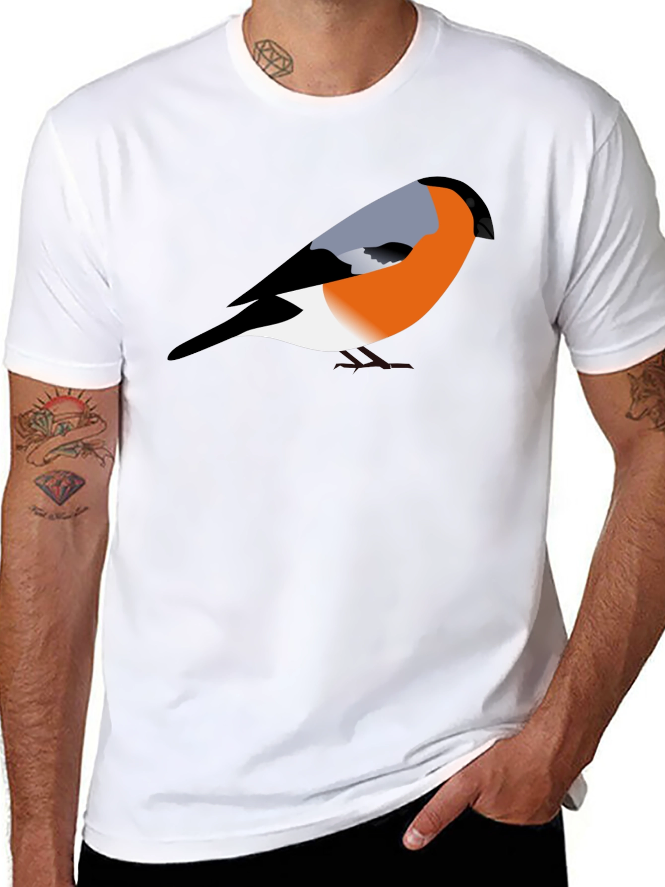 Bird Graphic Tee - Unisex Casual T-Shirt