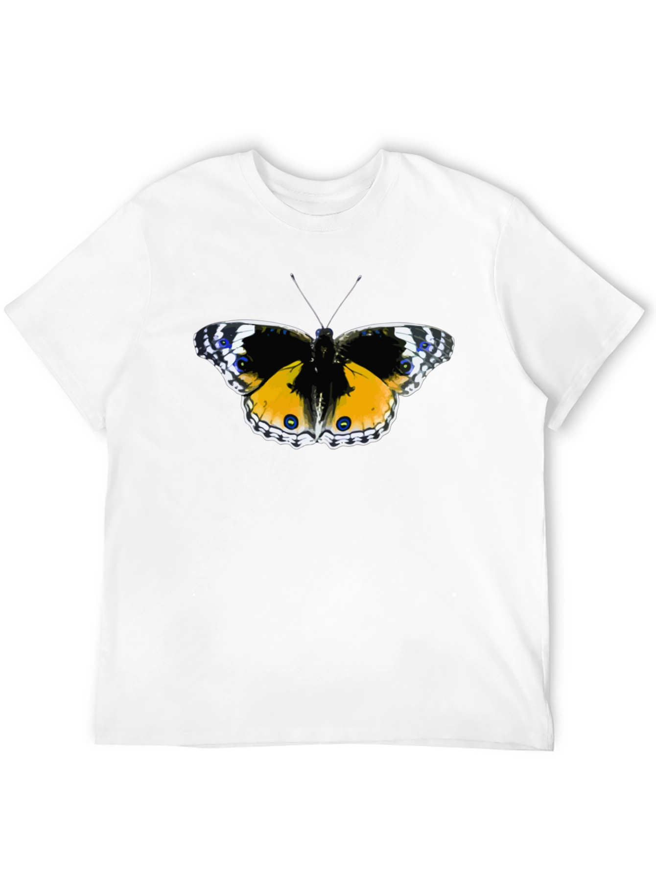 Butterfly Graphic Black T-Shirt
