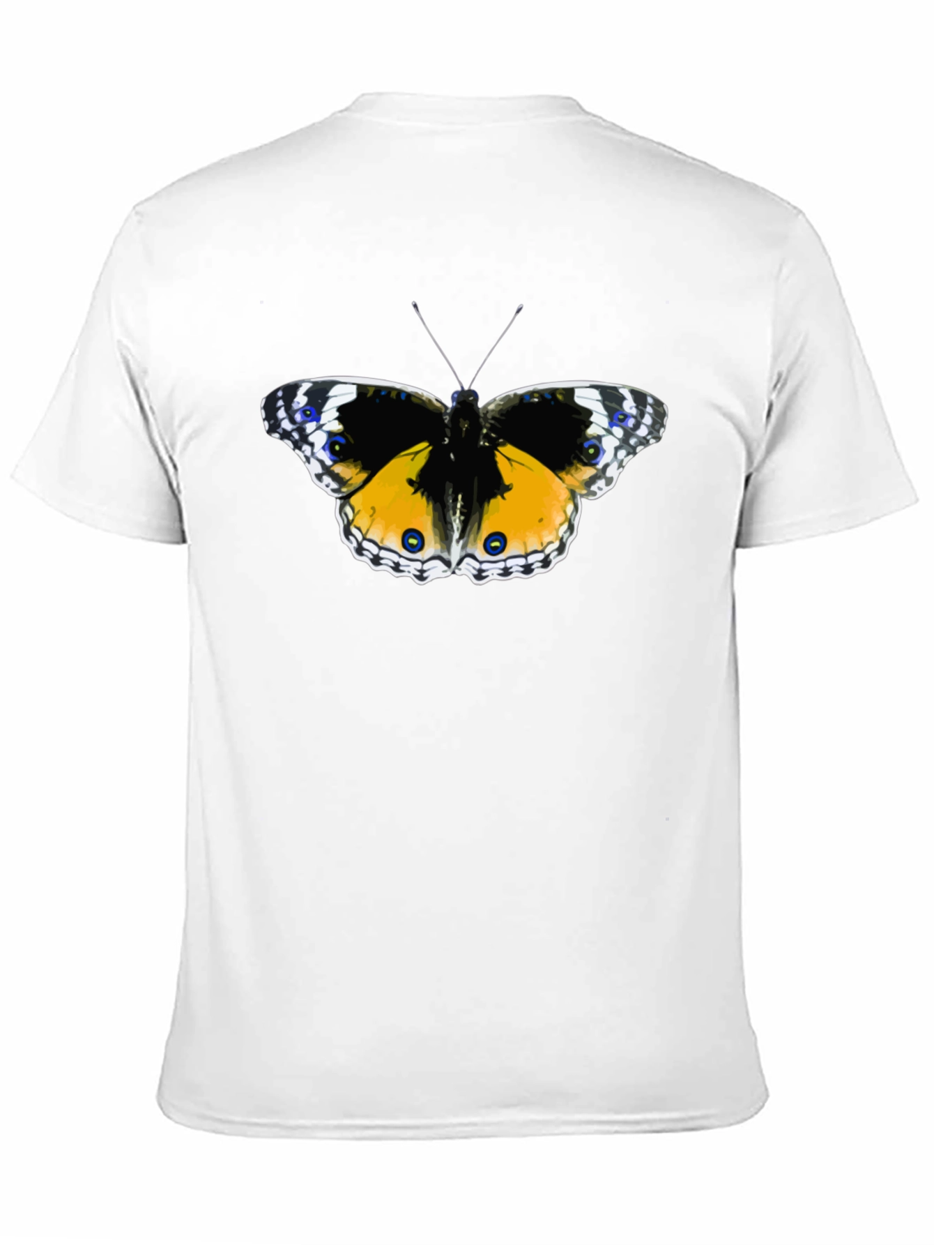 Butterfly Graphic Black T-Shirt