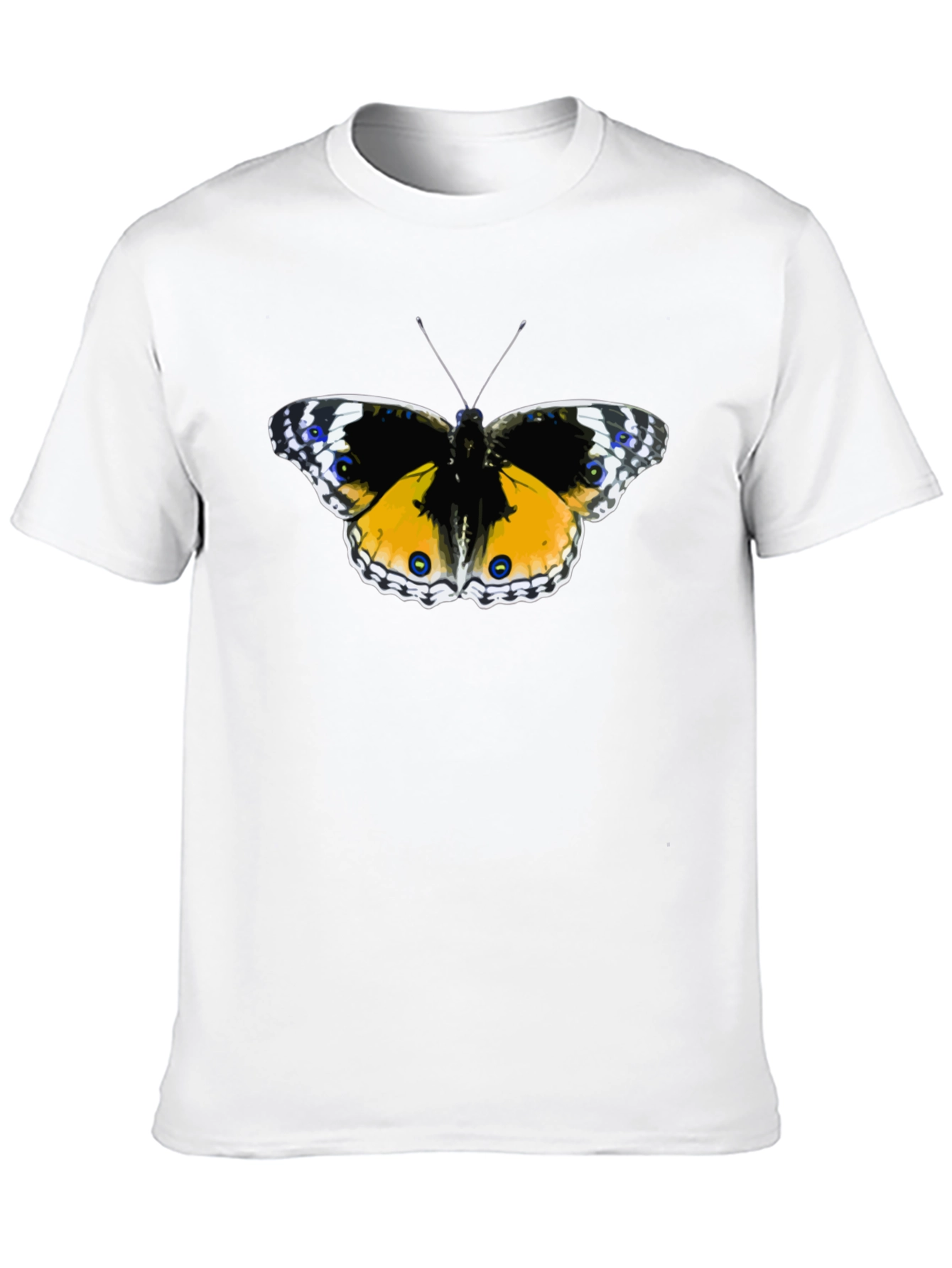 Butterfly Graphic Black T-Shirt