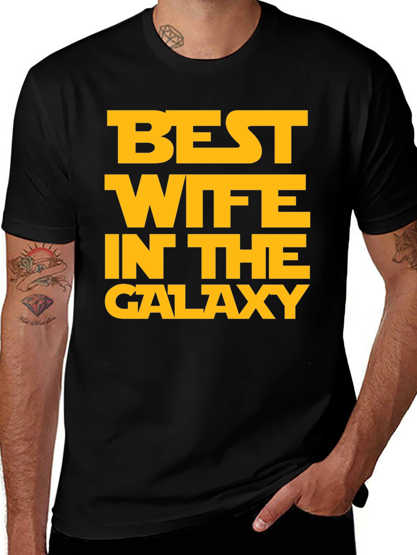 Best Wife in the Galaxy Mens T-Shirt