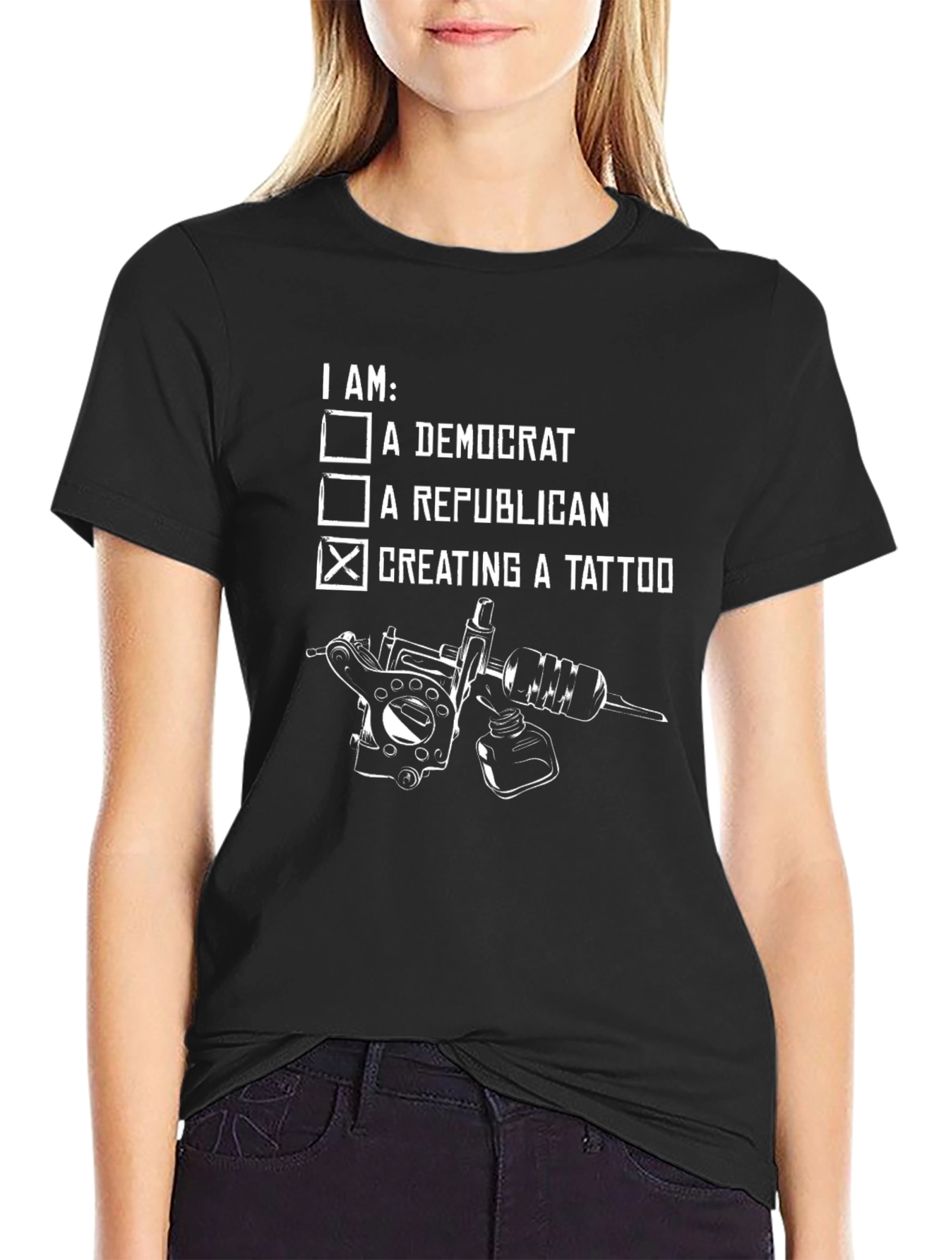 Tattoo Artist Tee: I Am Creating a Tattoo