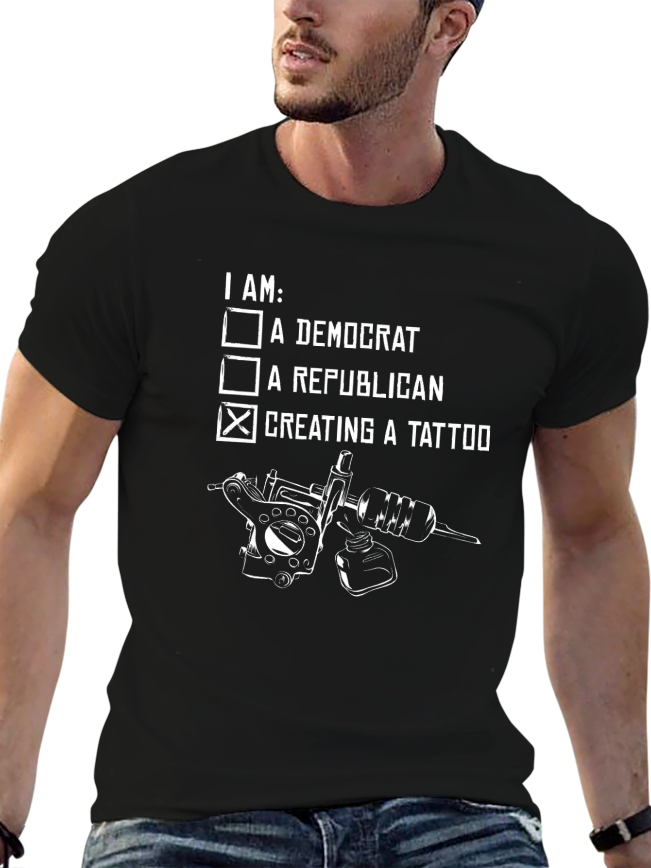 Tattoo Artist Tee: I Am Creating a Tattoo