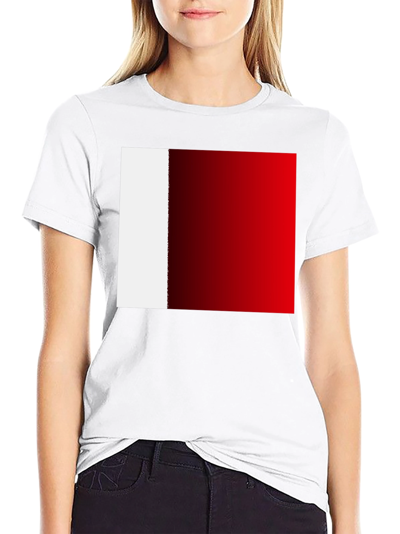 Modern UAE Flag Graphic T-Shirt - Black