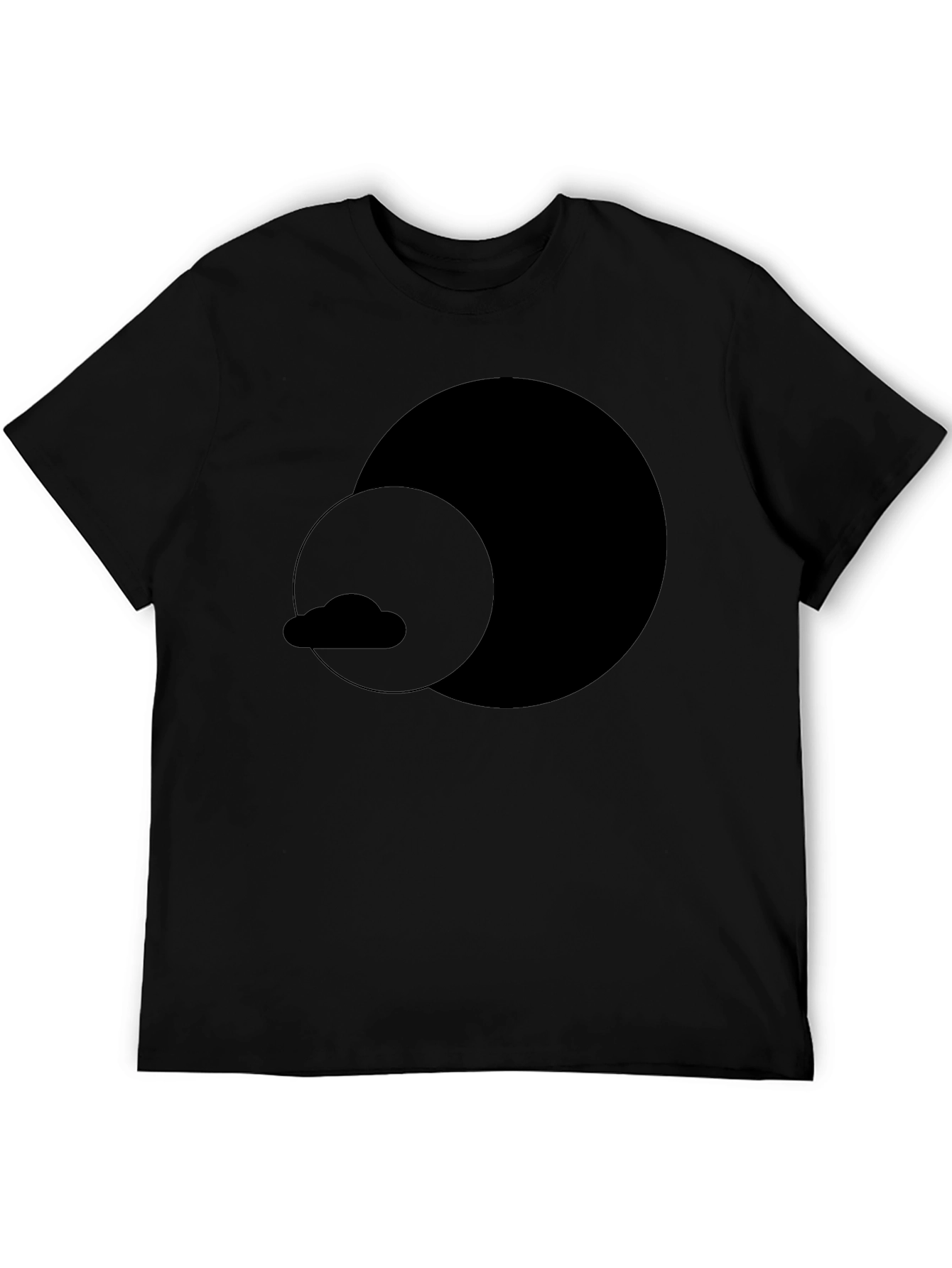 Minimalist Eclipse Black T-Shirt