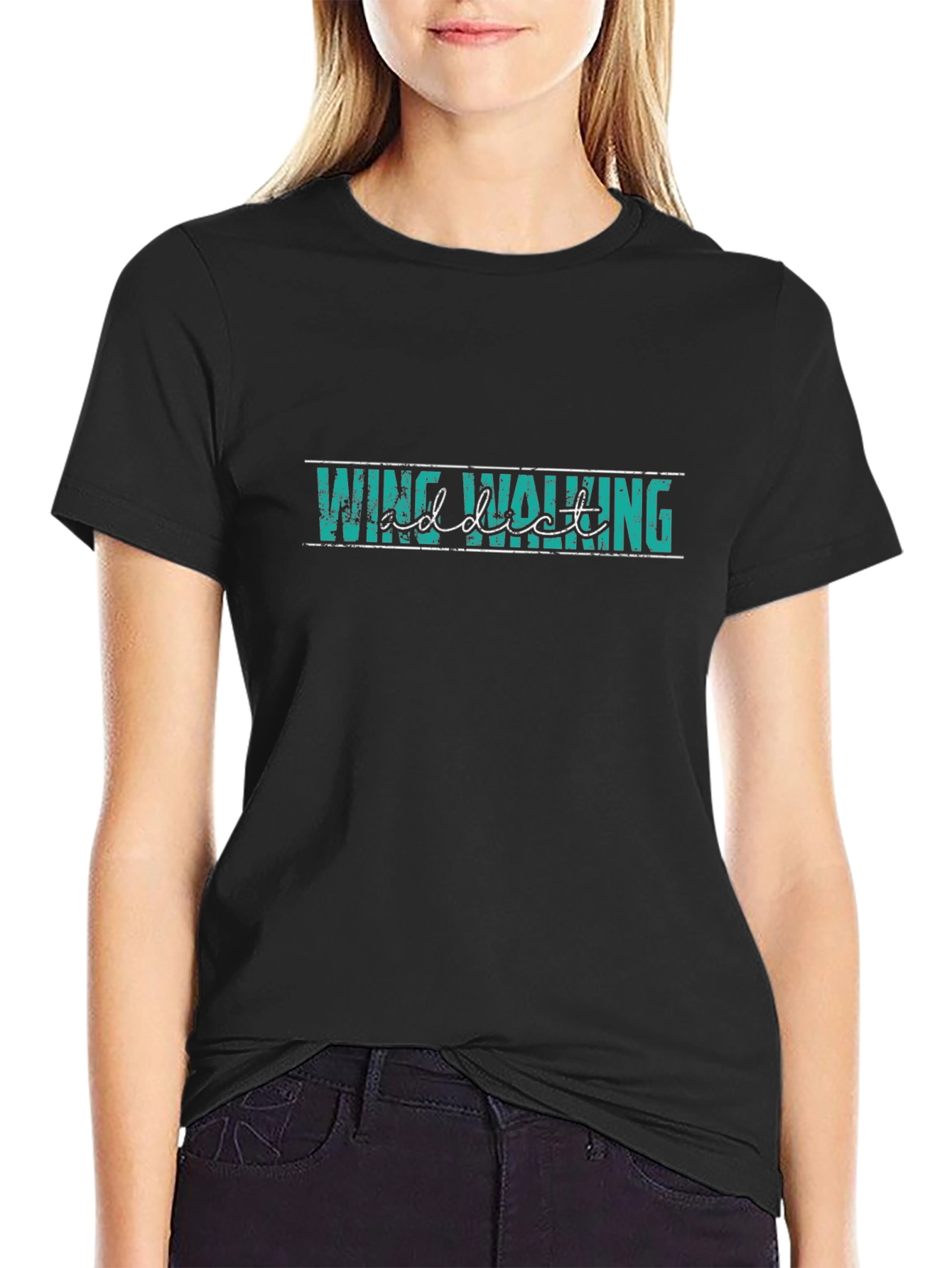 Wing Walking Addict Graphic Tee