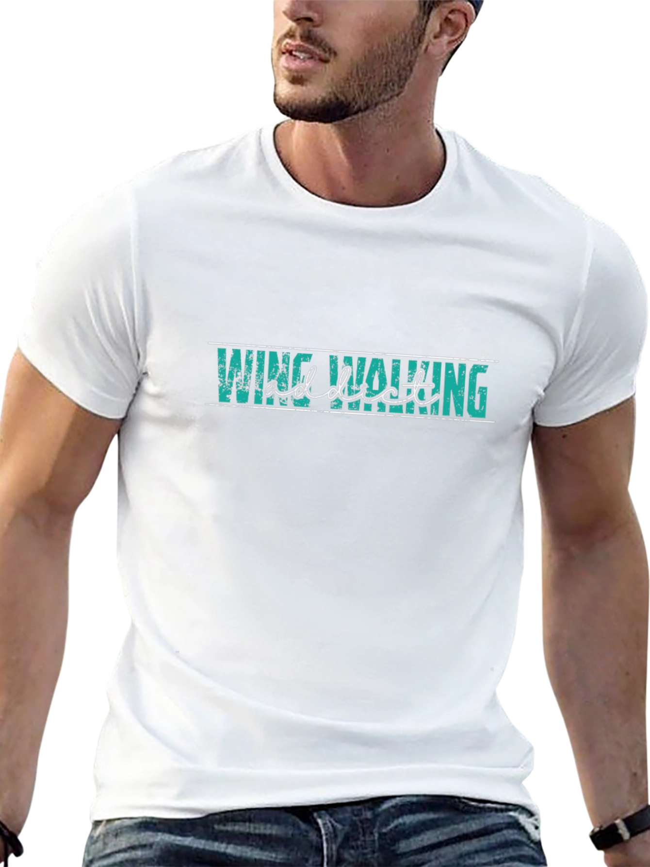 Wing Walking Addict Graphic Tee