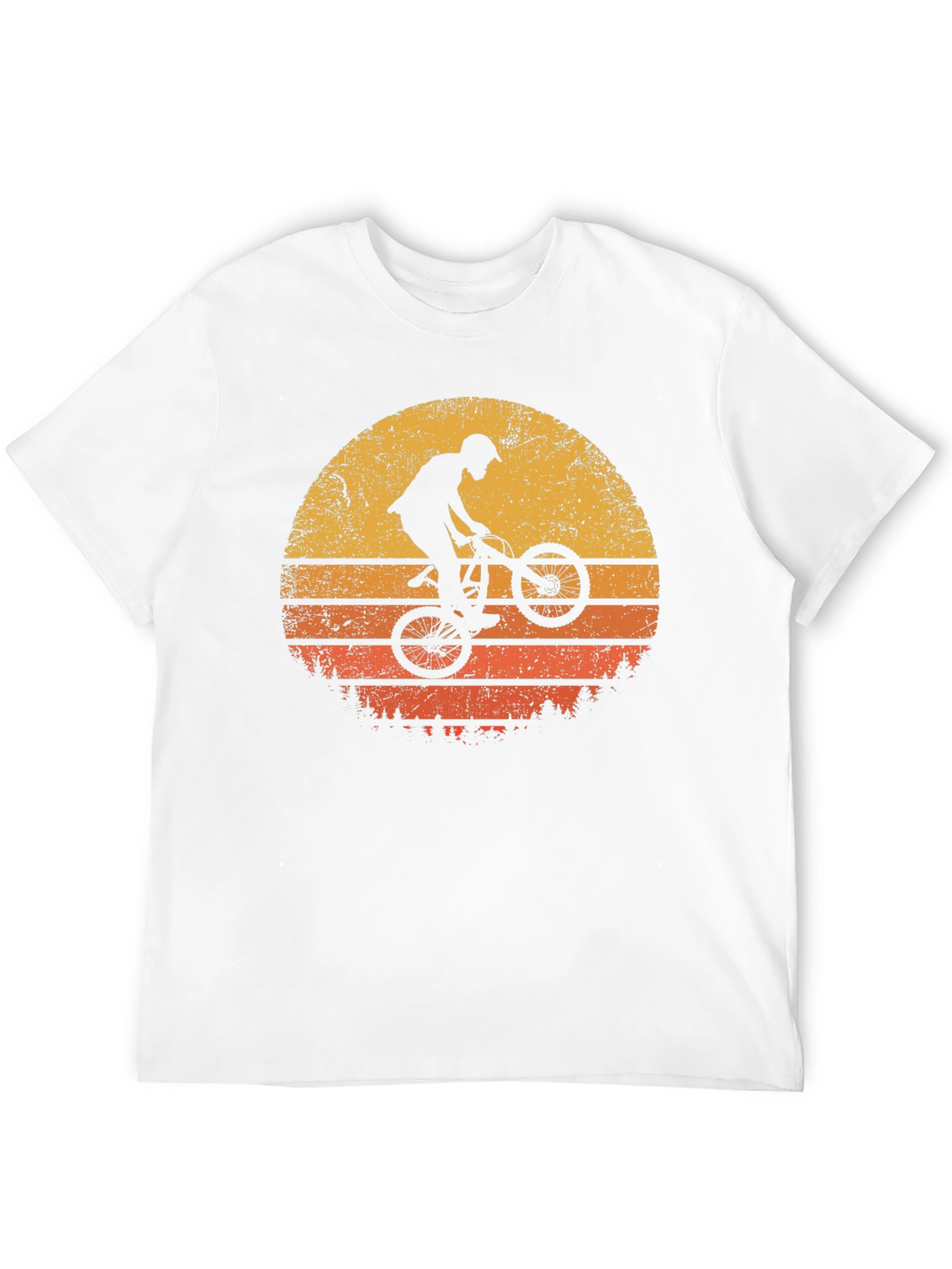 BMX Sunset Graphic Tee - Black