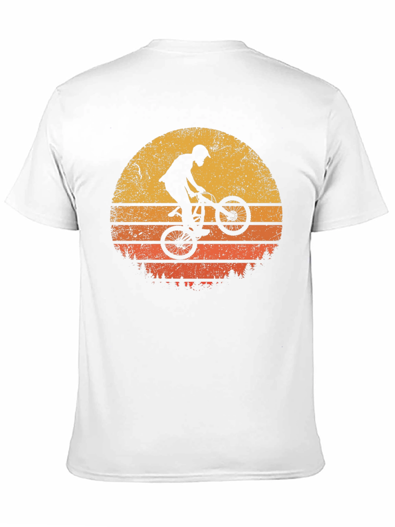 BMX Sunset Graphic Tee - Black