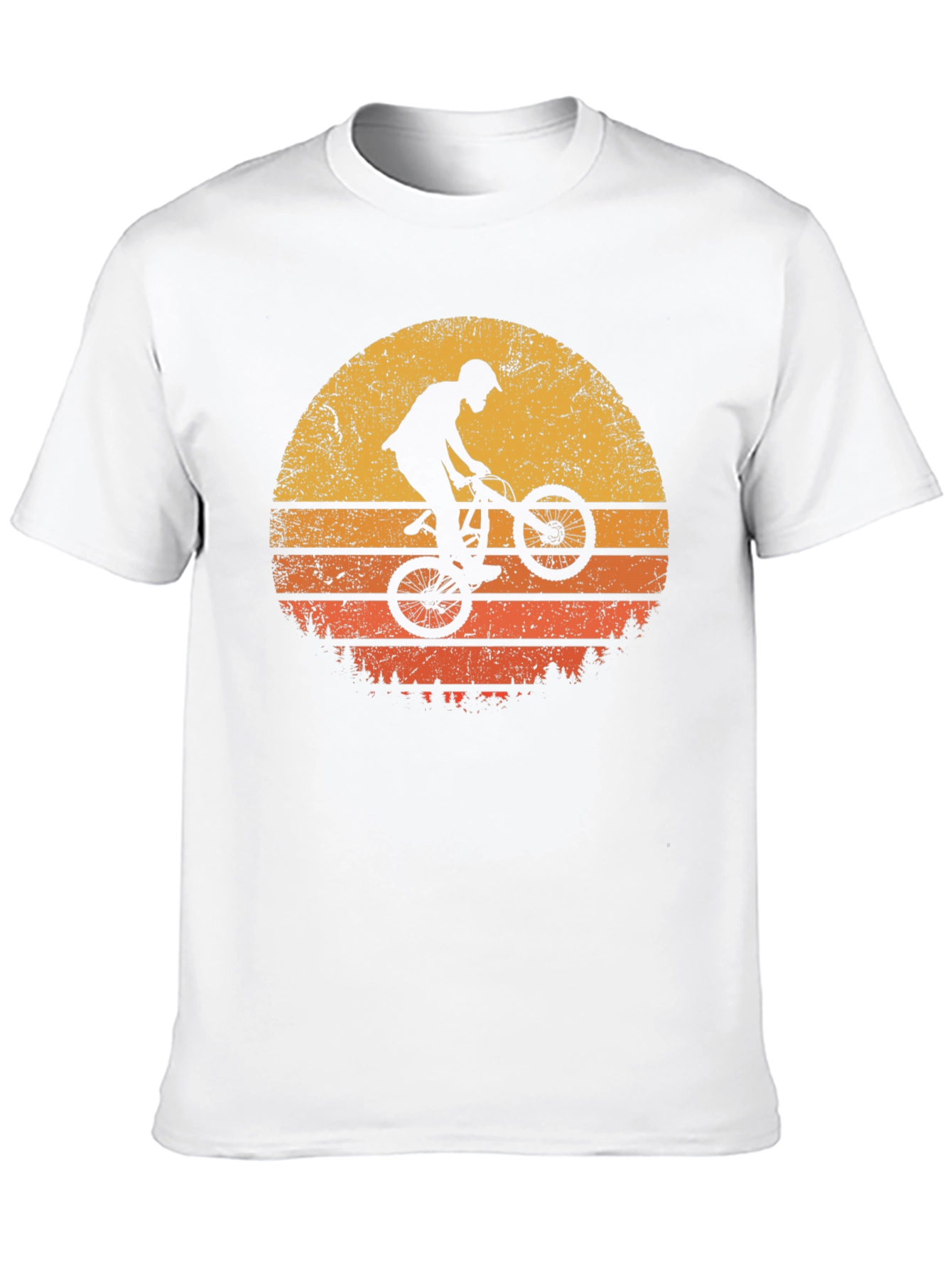 BMX Sunset Graphic Tee - Black