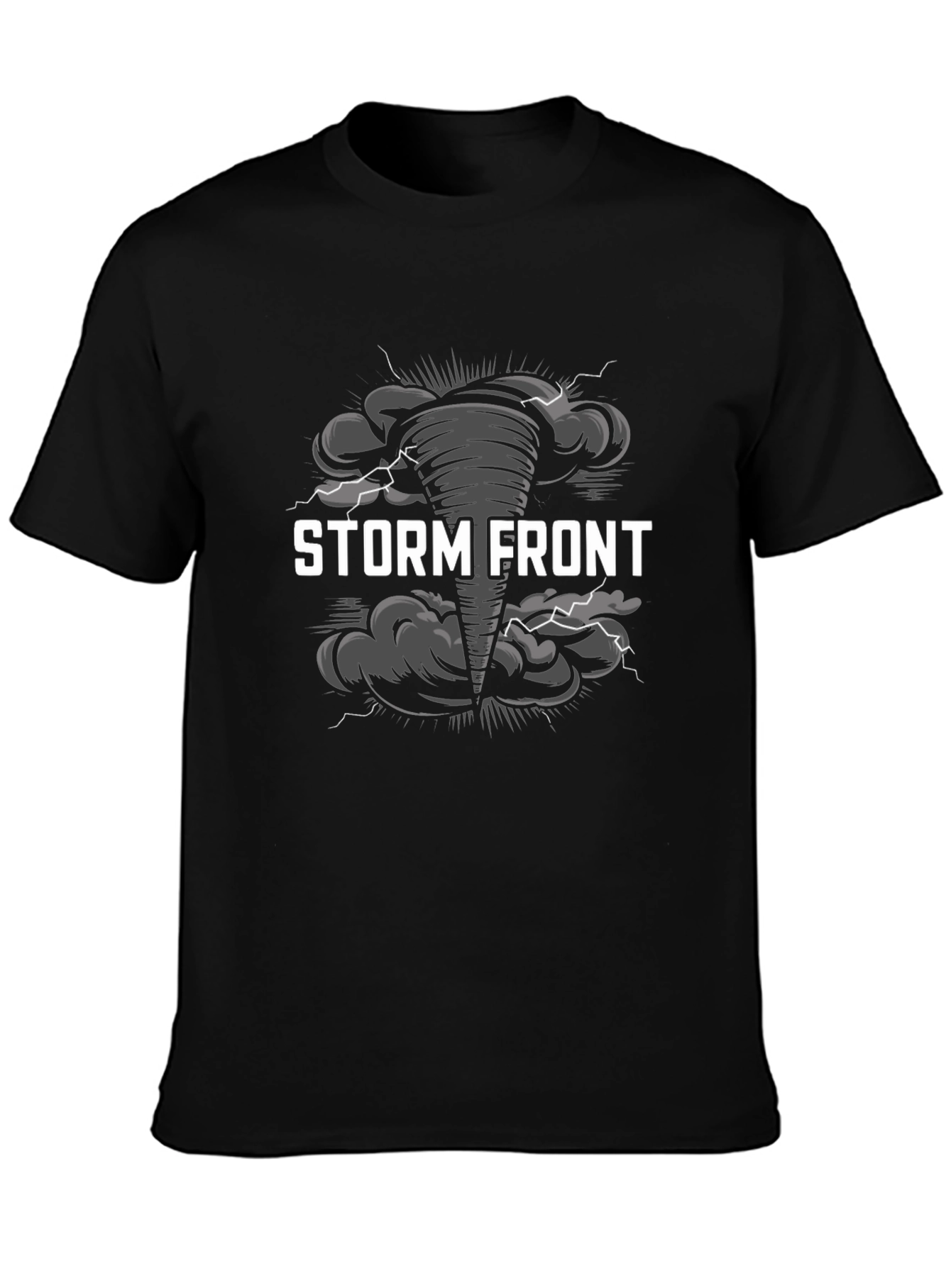 Storm Front Graphic T-Shirt - Black